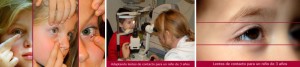 Lentes de contacto para niños