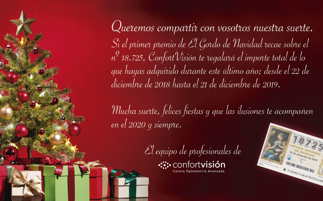¡Feliz Navidad de parte del equipo de Confort Visión!