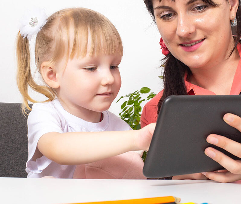 Terapia Visual con Estrella de Van Orden en estereoscopio modificado para tablet.