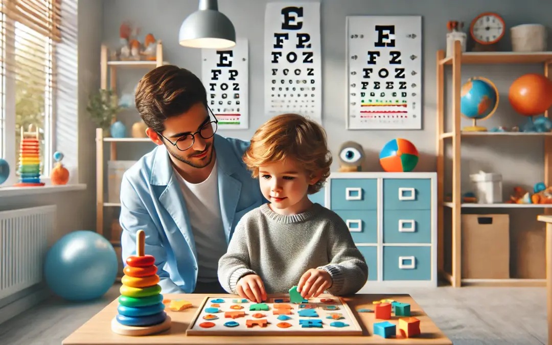 Entrenamiento visual para niños