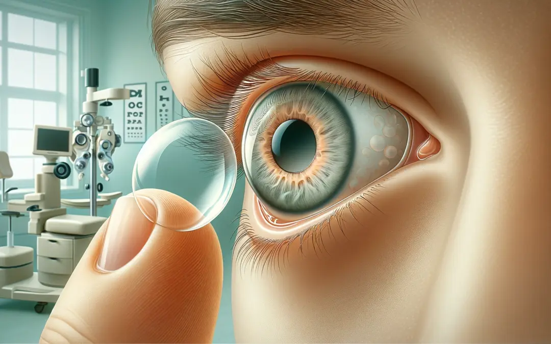 Lentes de contacto esclerales