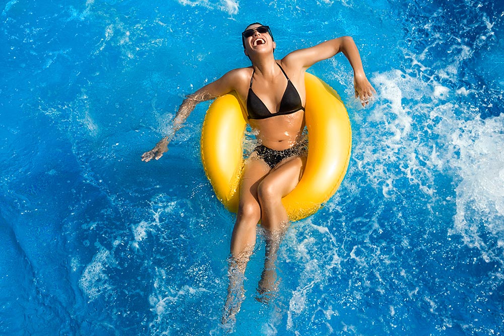 Protección visual en las piscinas