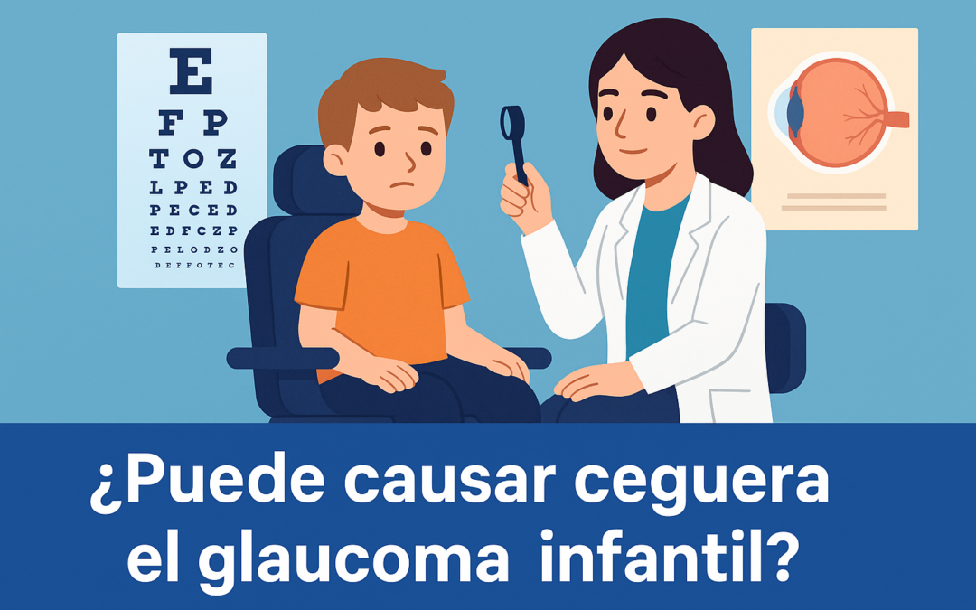 ¿Puede causar ceguera el glaucoma infantil?