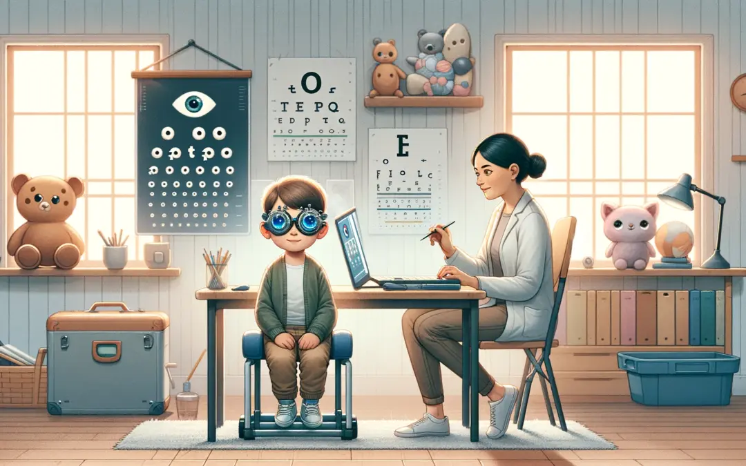 Terapia visual para niños